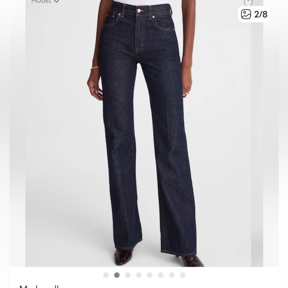 NWT Madewell The Vintage Flare Leg Jeans - Picture 2 of 7